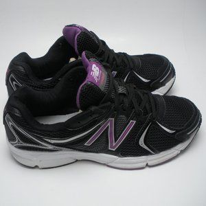 New Balance 490v2 Black/Purple/Silver Women's Size 10 Pre-owned